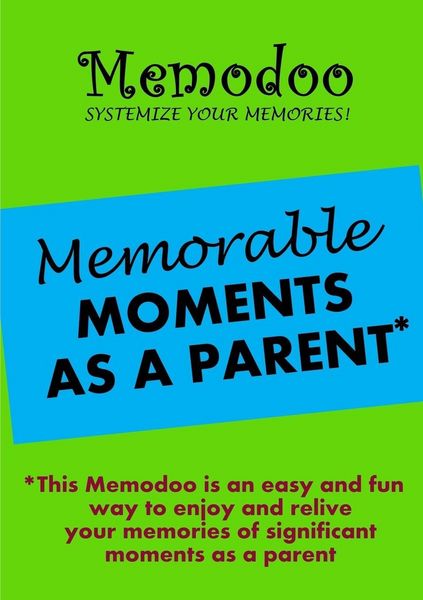 Produktbild: Memodoo Memorable Moments as a Parent