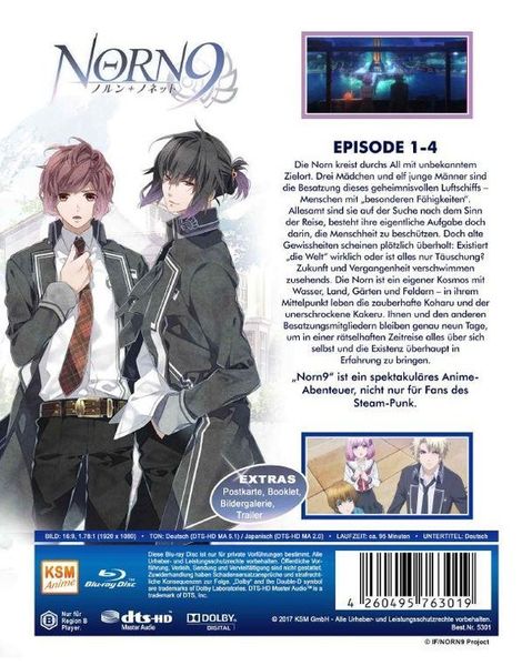 Produktbild: Norn9 - Volume 1: Episode 01-04 im Sammelschuber [LE]