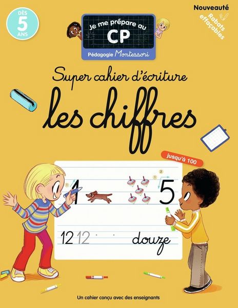 Produktbild: Je Me Prepare au Cp Super Cahier D Ecriture, les Chiffres: Pedagogie