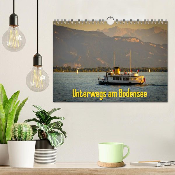 Produktbild: Unterwegs am Bodensee (Wandkalender 2026 DIN A4 quer), CALVENDO Monatskalender
