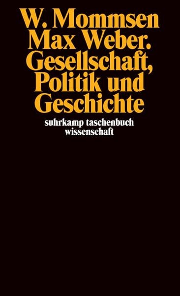 Produktbild: Max Weber. Gesellschaft, Politik und Geschichte