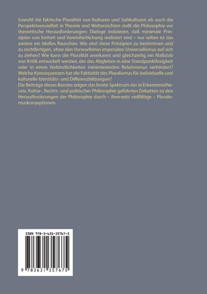 Produktbild: Herausforderung Pluralismus