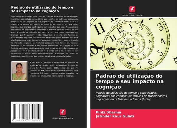 Produktbild: Padr&atilde;o de utiliza&ccedil;&atilde;o do tempo e seu impacto na cogni&ccedil;&atilde;o