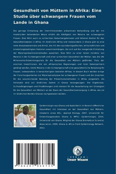 Produktbild: Gesundheit von M&uuml;ttern in Afrika: Eine Studie &uuml;ber schwangere Frauen vom Lande in Ghana