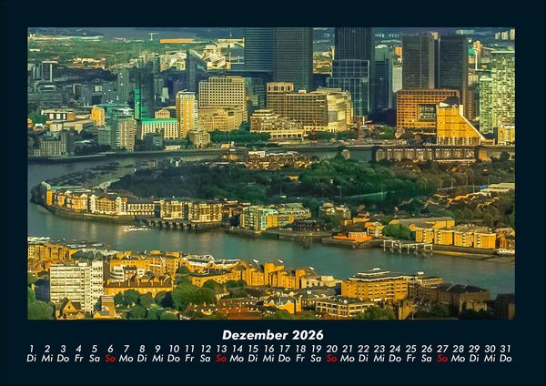 Produktbild: London - Impressionen 2026 Fotokalender DIN A4