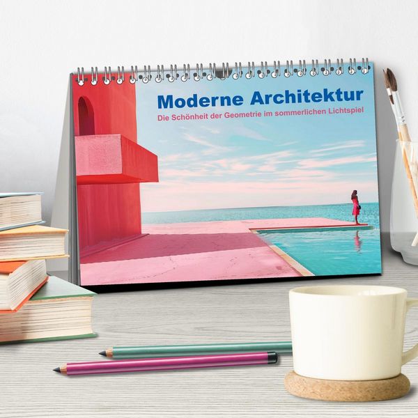 Produktbild: Moderne Architektur (Tischkalender 2026 DIN A5 quer), CALVENDO Monatskalender