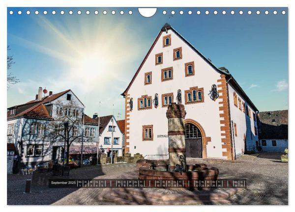 Steinau an der Straße (Wandkalender 2025 DIN A4 quer), CALVENDO Monatskalender