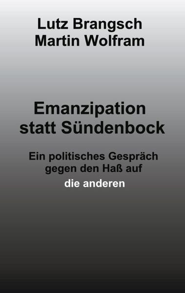 Produktbild: Emanzipation statt S&uuml;ndenbock