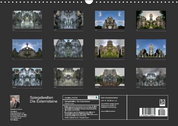 Produktbild: Spiegelwelten - die Externsteine (Wandkalender immerw&auml;hrend DIN A3 quer)