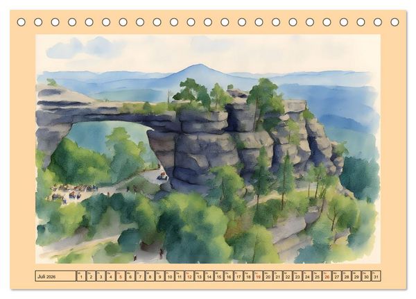 Produktbild: Tschechien - Kultur und Natur (Tischkalender 2026 DIN A5 quer), CALVENDO Monatskalender