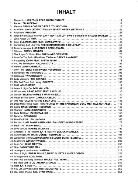 Piano gefällt mir! 50 Chart und Film Hits - Band 8
