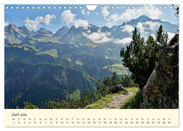 Produktbild: Wandergl&uuml;ck im Allg&auml;u (Wandkalender 2026 DIN A4 quer), CALVENDO Monatskalender