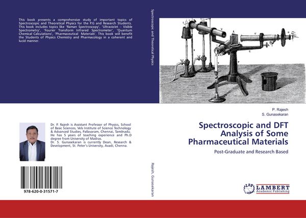 Produktbild: Spectroscopic and DFT Analysis of Some Pharmaceutical Materials