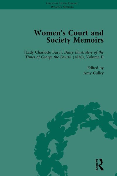 Produktbild: Women's Court and Society Memoirs, Part I Vol 2