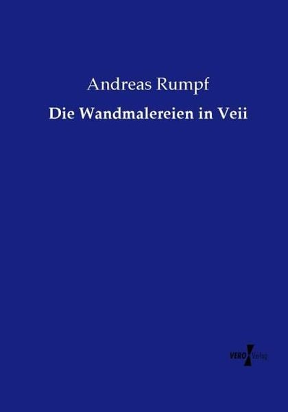 Produktbild: Die Wandmalereien in Veii
