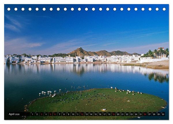 Produktbild: Exotisches Indien (Tischkalender 2026 DIN A5 quer), CALVENDO Monatskalender