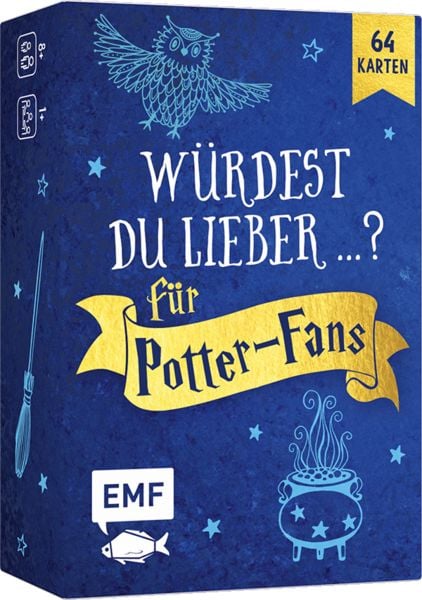 Produktbild: Kartenspiel: W&uuml;rdest du lieber ...? Das Fragespiel f&uuml;r Harry Potter-Fans
