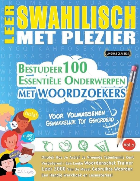 Produktbild: LEER SWAHILISCH MET PLEZIER - VOOR VOLWASSENEN