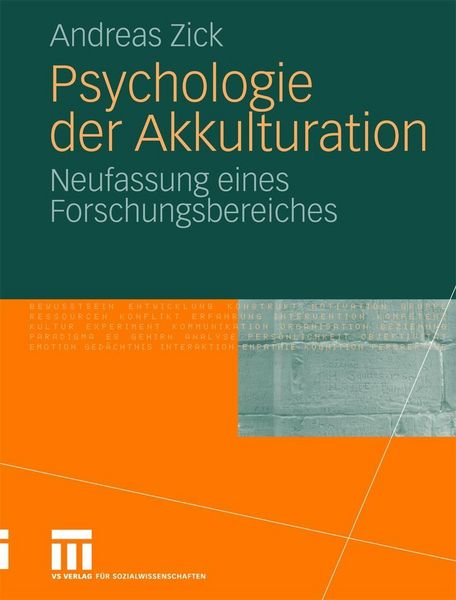 Produktbild: Psychologie der Akkulturation