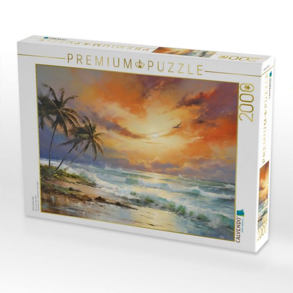 Produktbild: CALVENDO Puzzle St&uuml;rmische See | 2000 Teile Lege-Gr&ouml;&szlig;e 90x67cm Foto-Puzzle f&uuml;r gl&uuml;ckliche Stunden