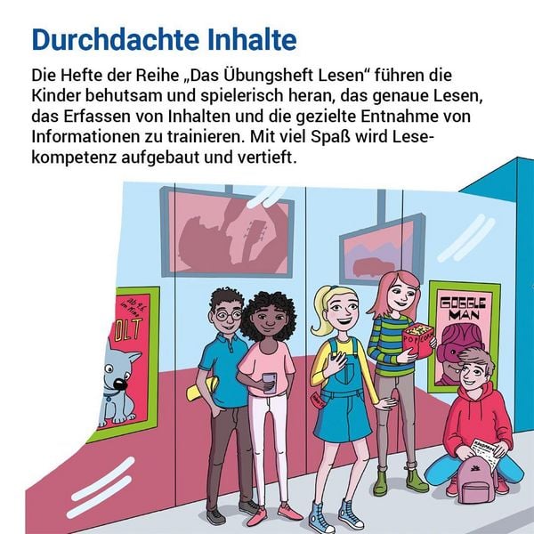 Produktbild: Das &Uuml;bungsheft Lesen 8