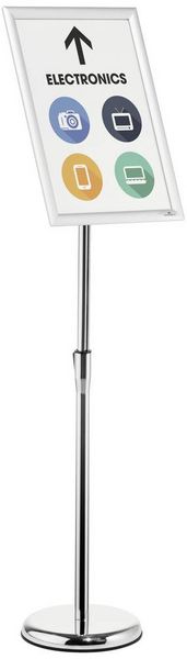Produktbild: DURABLE Infost&auml;nder, A3 h&ouml;henverstellbar von 860 bis 1290 mm 250 x 1290 x 250 mm