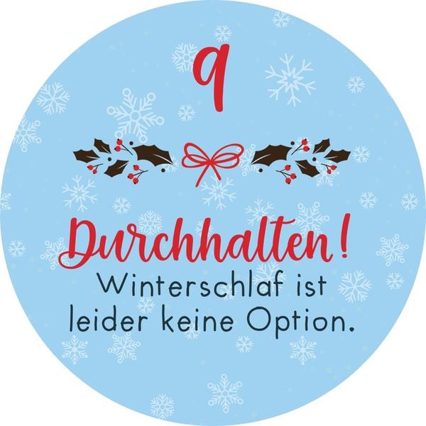 Produktbild: Adventskalender in der Dose. Christmas Fitness