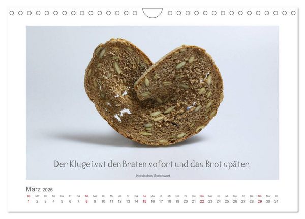 Produktbild: FunnyFood (Wandkalender 2026 DIN A4 quer), CALVENDO Monatskalender