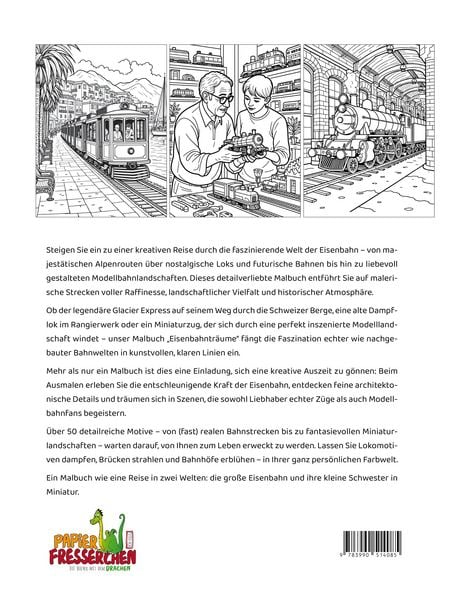 Produktbild: Eisenbahntr&auml;ume - Bahn frei f&uuml;r Kreativit&auml;t &ndash; Eisenbahnwelten zum Leben erwecken