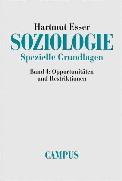 Produktbild: Soziologie. Spezielle Grundlagen