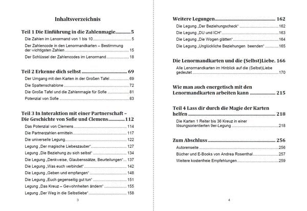 Produktbild: Zahlenmagie und Liebeszauber mit den Lenormandkarten