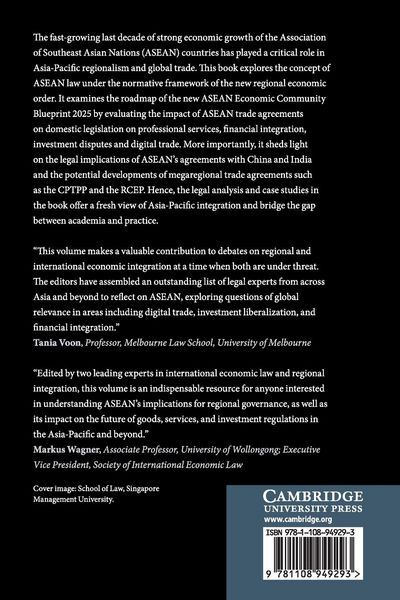 Produktbild: ASEAN Law in the New Regional Economic Order