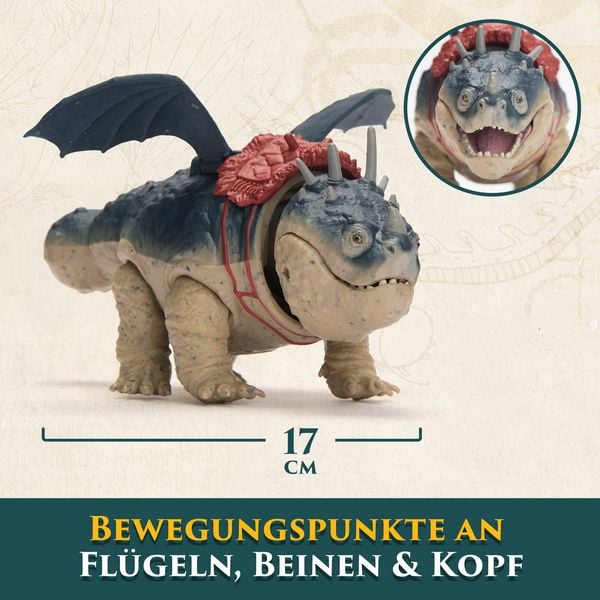 Produktbild: Drachenz&auml;hmen leicht gemacht - Wikinger & Drachen Actionfiguren-Set, Fleischklops & Fischbein&nbsp;