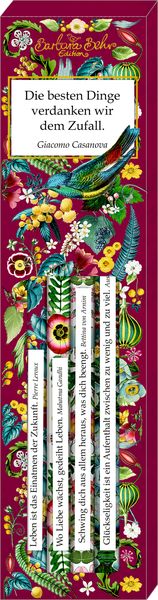 Produktbild: Bleistift-Set mit Spr&uuml;chen