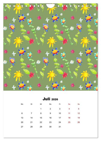 Produktbild: MUSTERMACKE (Wandkalender 2026 DIN A4 hoch), CALVENDO Monatskalender