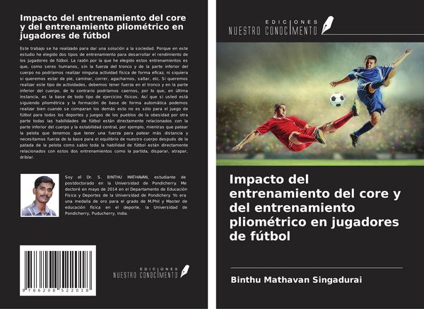 Produktbild: Impacto del entrenamiento del core y del entrenamiento pliom&eacute;trico en jugadores de f&uacute;tbol