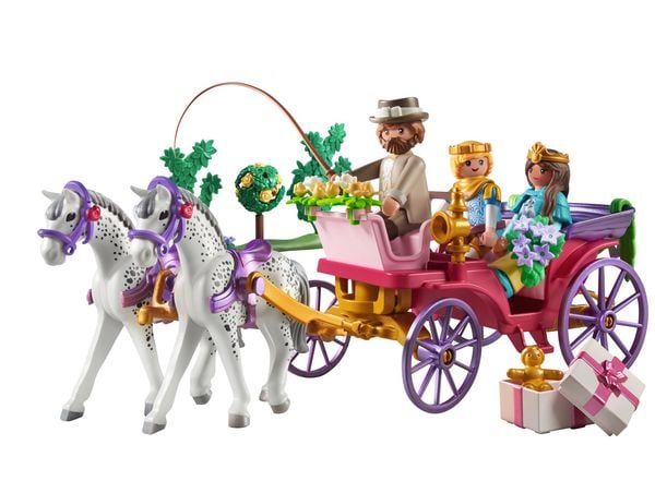 Produktbild: PLAYMOBIL 71846 Kutschfahrt mit Prinzessin und Prinz