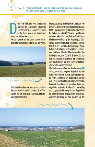 Produktbild: Wandern zwischen Donau und Isar