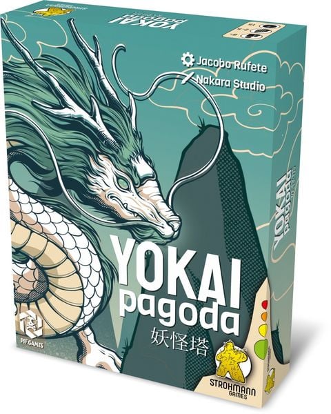 Pegasus STR25014 - Yokai Pagoda, Kartenspiel, Familienspiel