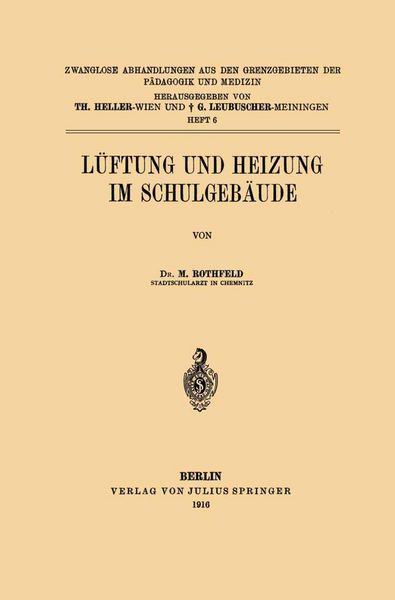 Produktbild: L&uuml;ftung und Heizung im Schulgeb&auml;ude