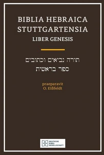 Produktbild: Biblia Hebraica Stuttgartensia (Bhs), Liber Genesis (Softcover)