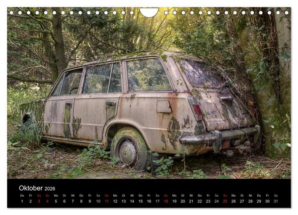 Produktbild: Rostlauben - vergessene Klassiker (Wandkalender 2026 DIN A4 quer), CALVENDO Monatskalender