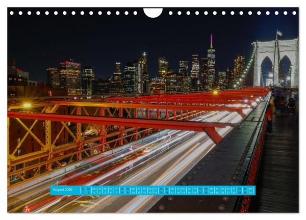 Produktbild: Sechs Tage New York (Wandkalender 2026 DIN A4 quer), CALVENDO Monatskalender