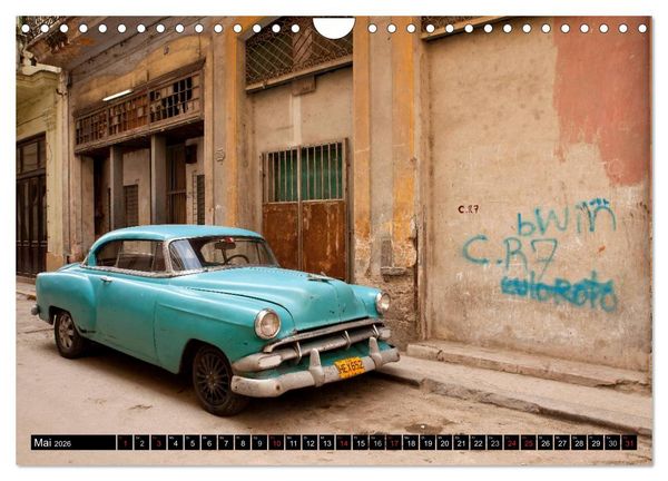 Produktbild: Classic Cars of Cuba (Wandkalender 2026 DIN A4 quer), CALVENDO Monatskalender