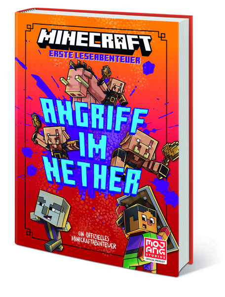 Produktbild: Minecraft Erste Leseabenteuer. Angriff im Nether