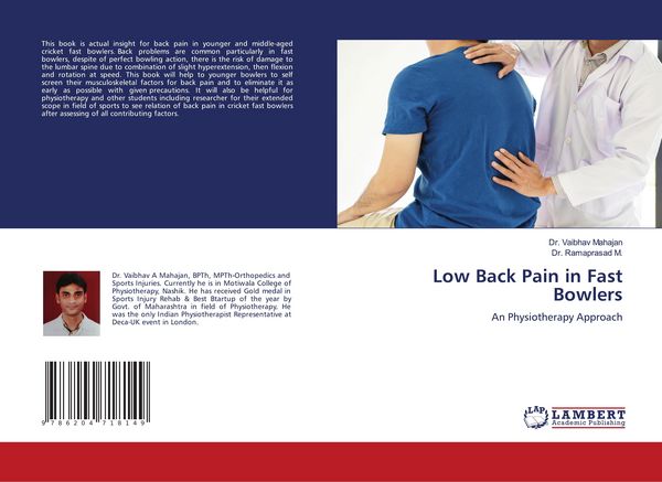 Produktbild: Low Back Pain in Fast Bowlers