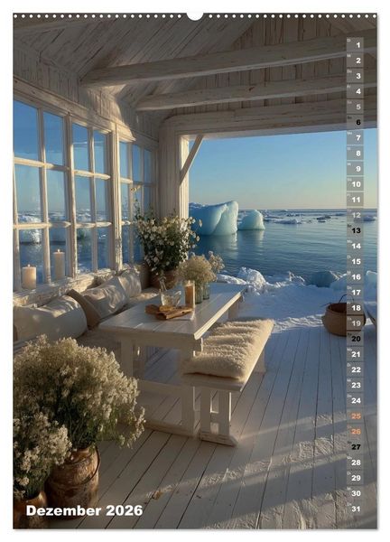 Produktbild: Oasen der Entspannung (Wandkalender 2026 DIN A2 hoch), CALVENDO Monatskalender