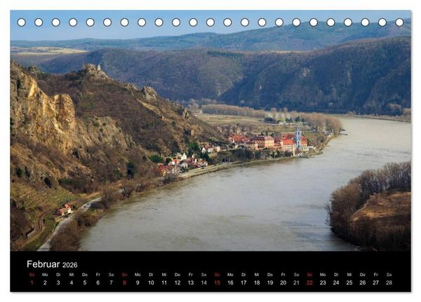 Produktbild: Wachau, Wachau, du Tr&auml;umerin (Tischkalender 2026 DIN A5 quer), CALVENDO Monatskalender