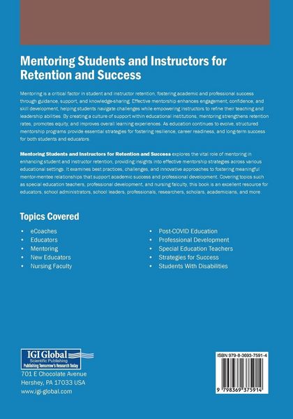 Produktbild: Mentoring Students and Instructors for Retention and Success
