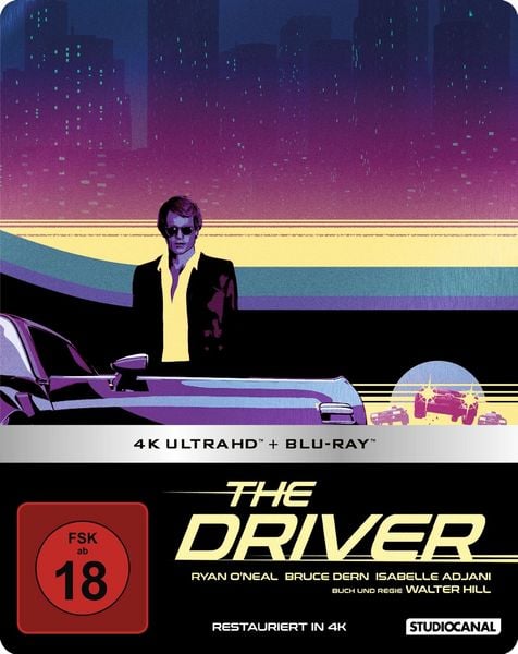 Produktbild: The Driver - Limited Steelbook Edition (4K Ultra HD) (+ Blu-ray)